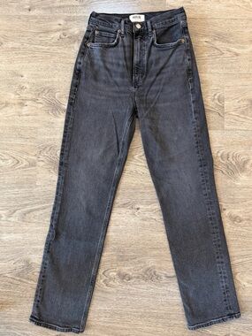 New Agolde Jeans in Washed Black